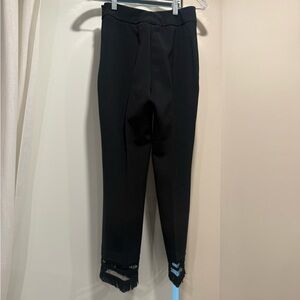 Black Pant with Fun Bottom